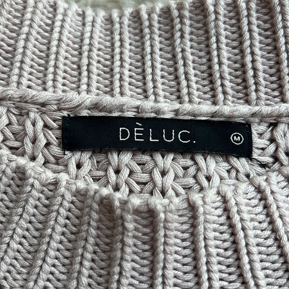 Grey Deluc Knit Sweater - Picture 3 of 4